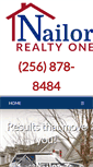 Mobile Screenshot of nailorrealty1.com